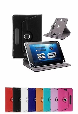 #ad 360° Folio Leather Case Cover For Universal Android Tablet PC 7quot; 8quot; 9quot; 10quot; 10.1quot; $9.49