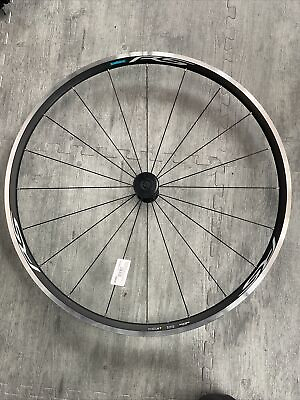 #ad New Shimano WH RS 100 700c Front Road Bicycle Wheel Rim Brake Aluminum 20H QR $44.95