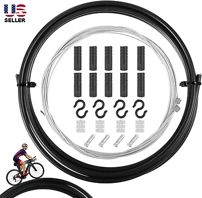 #ad Bicycle Shift Derailleur Cable and Brake Cable Kit Universal For Road Bike USA $9.45