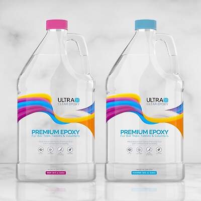 #ad Ultra Clear Epoxy Resin Bar Top Epoxy Table Top Epoxy Countertop 6 Gallon Kit $429.00