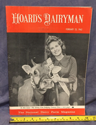#ad Hoard#x27;s Dairyman February 25 1962 Magazine $7.50