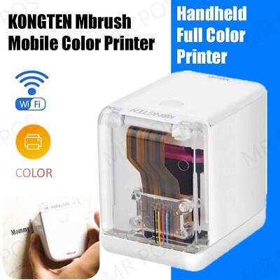 #ad Mbrush Handheld Printer Portable Mini Inkjet Mobile Color Printer with Ink inbox $118.53