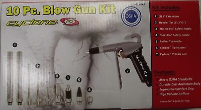 #ad Legacy Cyclone AG1500KIT F1 Air Blow Gun Kit $24.00