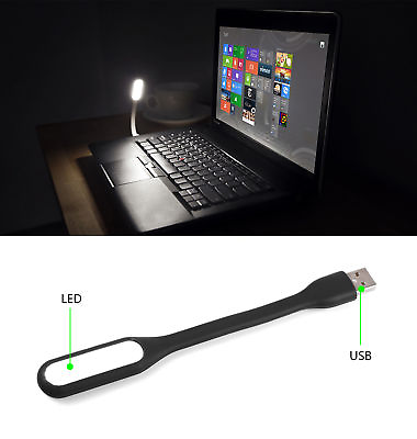 #ad Flexible USB LED Light Lamp For Computer Keyboard Reading Notebook PC Laptop Us $5.99