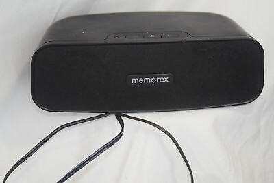 #ad Memorex MW212 Wireless Bluetooth Speaker Black Universal Line In $16.74