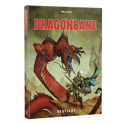#ad Dragonbane RPG: Bestiary Hardcover $37.79
