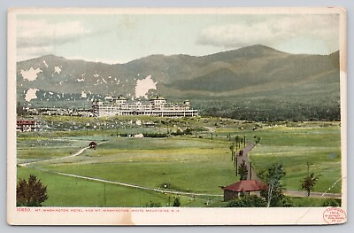 #ad VTG Post Card Mt. Washington Hotel amp; MT. Washington White Mountains N.H. A174 $4.25