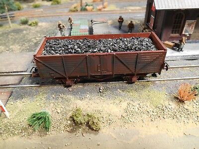 #ad HO Roco Freight Railway Car Custom Detailed Hand Painted Weathered #3060 $27.42