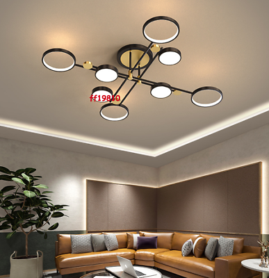#ad Modern LED Dimmable Light Semi Flush Mount Lighting Luxury Ceiling Fixtures $234.06