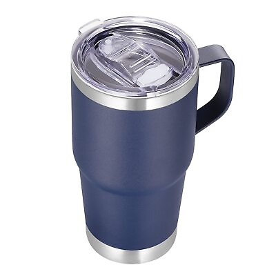 #ad 20 oz Stainless Steel Tumbler with Handle Metal Insulated Coffee Travel Mug $18.49