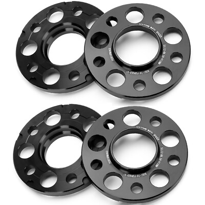 #ad 4x 12mm 5x112 Hubcentric Wheel Spacers 66.6 66.56 CB for Mercedes Benz AUDI $48.59