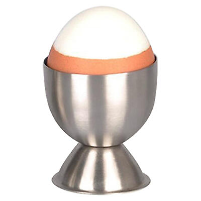#ad 2Pcs Stainless Steel Egg Cups For Soft Boiled Eggs Kitchen Tools $8.71