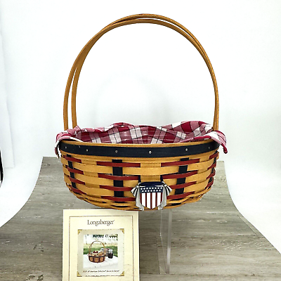 #ad 2002 Longaberger All American Collection Casserole Basket Combo $50.00