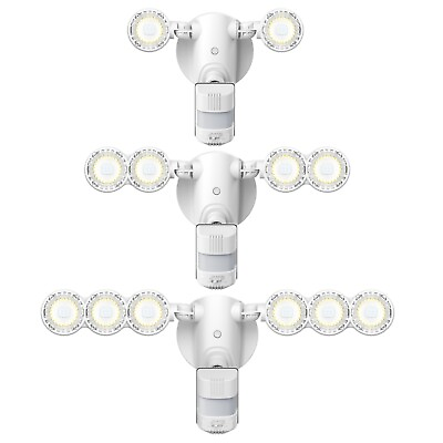 #ad 15 30 45W LED Motion Sensor Lights Floodlight Security Dusk to Dawn 4 Modes COC $56.99
