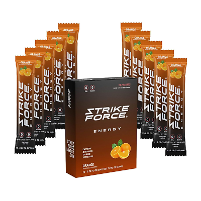 #ad Energy Drink Mix Orange Flavor Natural Tasting Caffeine Drink Turn Any Dri $18.16