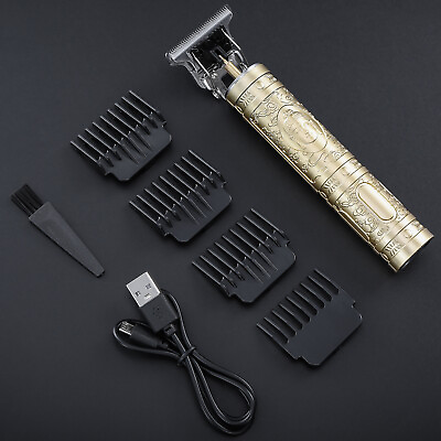 #ad Men#x27;s USB Electric Shaver Trimmer Razor Rechargeable Hair Beard Shaving Machine $8.91