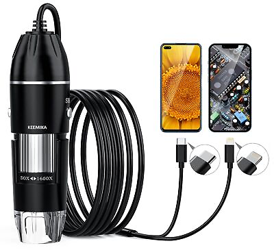 #ad USB Digital Microscope 50x 1600x Magnification Handheld Portable Microscope... $42.84