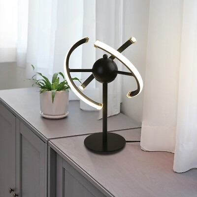 #ad LED Desk Lamp Adjustable Angle Spherical Table Lamp Desk Office Lighting Lamp $25.85