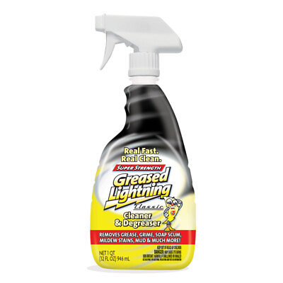 #ad Greased Lightning Lemon Scent Cleaner and Degreaser 32 oz Liquid Pack of 9 $44.93