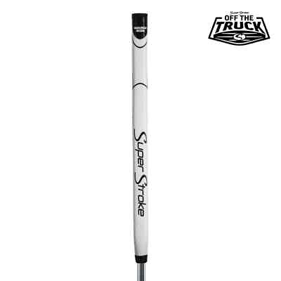 #ad SUPER STROKE OFF THE TRUCK Zenergy 1.0P 17quot; Putter Grip White Red amp; White Black $39.99