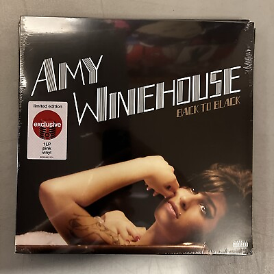 #ad Amy Winehouse : Back To Black Ltd Edition Pink Vinyl LP BENT EDGE NEW SEE PICS $26.75