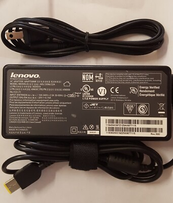 #ad LENOVO ThinkPad Hybrid USB C with USB A Dock 40AF 20V 6.75A Genuine AC Adapter $15.99