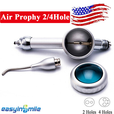 #ad Dental Polisher Air flow Polishing prophy jet Handpiece teeth sand white2 4Holes $23.19