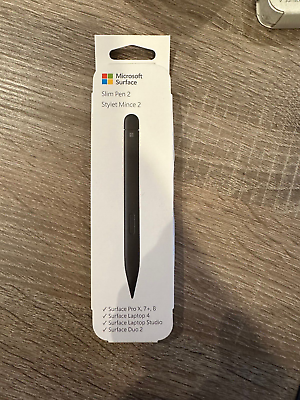 #ad NEW Microsoft Surface Slim Pen 2 Matte Black 8WV 00001 $84.99