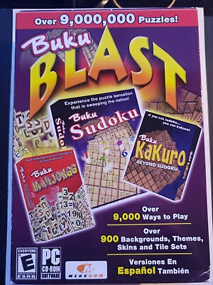 #ad SEALED Buku Blast by MERSCOM PC CDRom Game $12.99