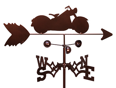 #ad SWEN Products ANTIQUE MOTORCYCLE Steel Weathervane $67.95