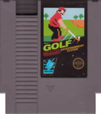 #ad Golf NES Nintendo Game $3.47