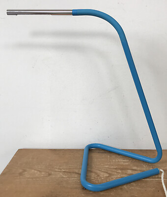 #ad IKEA Harte Bright Blue Modern Gooseneck Adjustable LED Desk Lamp Light USB Plug $26.99