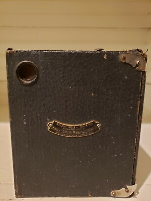 #ad Antique Camera 1910#x27;s Seneca Scout No 3 Box Photography Decor Display Rare NY $36.96