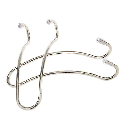 #ad Stainless Steel Auto Car Seat Back Hooks Hangers Organizer Storage Hook 1Pair s $2.79