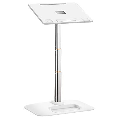 #ad Adjustable Lap Desk White Portable Laptop Lap Desk for Bed with Legs Travel... $59.68
