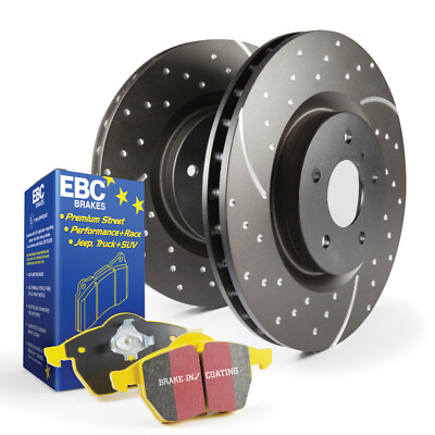 #ad EBC For S5 Kits Yellowstuff Pads amp;amp; GD Rotors $198.14