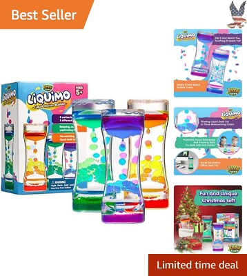 #ad Serene Liquid Motion Bubbler Stimulating Sensory Toy Relaxing 3 Pack $33.29