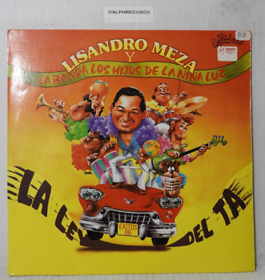 #ad LISANDRO MEZA quot;La Ley Del Taquot; 1986 SONOLUX COLOMBIA VG EX $24.99