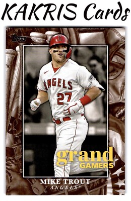 #ad TOPPS Series1 Grand Gamers #GOG 20 Mike Trout $1.99