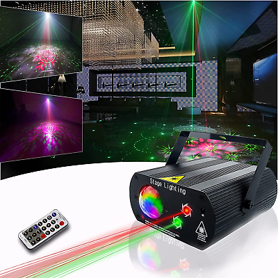 #ad Party Lights DJ Disco Lights Sound Activated Party Lights LED Water Ripple $45.98