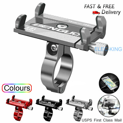 #ad Aluminum Motorcycle Bike Bicycle Holder Mount Handlebar For Cell Phone GPS US $8.50
