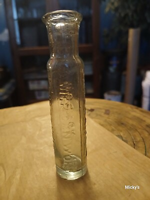 #ad 1850s OPEN PONTIL DOCTOR McLANES AMERICAN WORM SPECIFIC BOTTLE. RARE FIND. $30.00