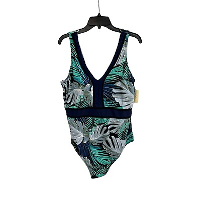 #ad NWT St. Johns Bay Tummy Control Swimsuit 2X 22W $99 $17.97