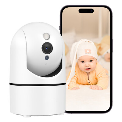 #ad ieGeek 1080P Dome Camera Indoor Wifi Security Camera Baby Pet Monitor IR Night $20.79