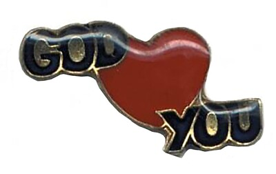 #ad Pack of 200 God Loves You Bike Motorcycle Hat Cap Lapel Pin HP1840 $374.44