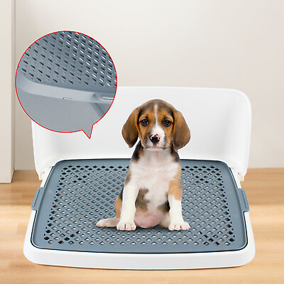 #ad Portable Dog Training Toilet Indoor Potty Pet Litter Box Puppy Pad Holder Tray $32.30