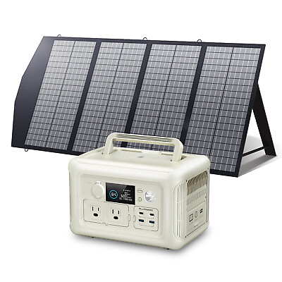 #ad ALLPOWERS 299Wh 600W Portable Power Station RV amp;140W Solar Panel Charger Camping $349.00