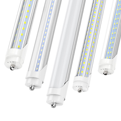#ad T8 8FT LED Shop Light Bulbs 45W 72W FA8 Single Pin 120W 8 Foot LED Tube Lights $95.09