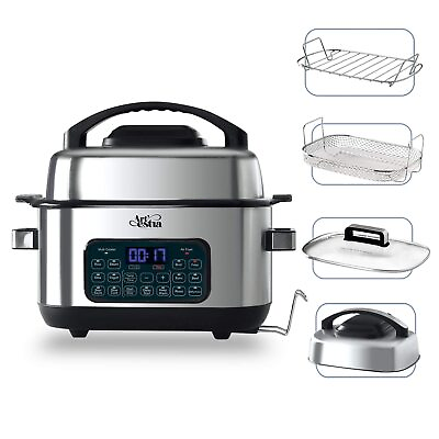 #ad 12 in 1 Multi Cooker with Air Fry Sous Vide Rice Sauté Slow Cook Steam ... $137.98