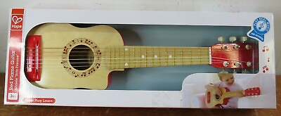 #ad Hape Kid#x27;s Flame First Musical Guitar Red L 25.7 W 2.4 H 8.4 inch $44.95